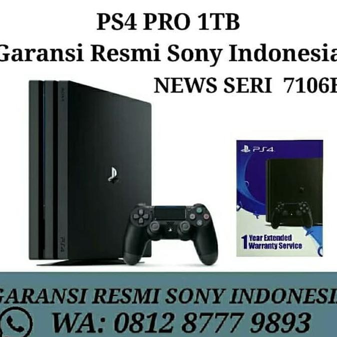PROMO HARI INI  PS 4 PRO 1TB CUH 7006B Garansi Resmi Sony 1DT