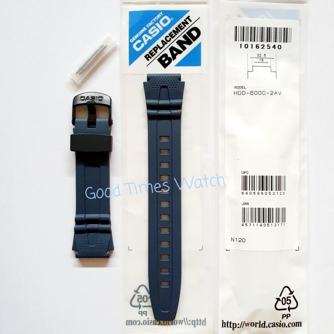 RECOMENDED STRAP HDD-600C-2AV / HDD-600 / CASIO ORIGINAL
