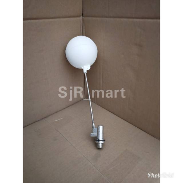 PELAMPUNG BOLA 1/2 INCH KUNINGAN / PELAMPUNG OTOMATIS TOREN PELAMPUNG TANGKI / PELAMPUNG BOLA TOREN