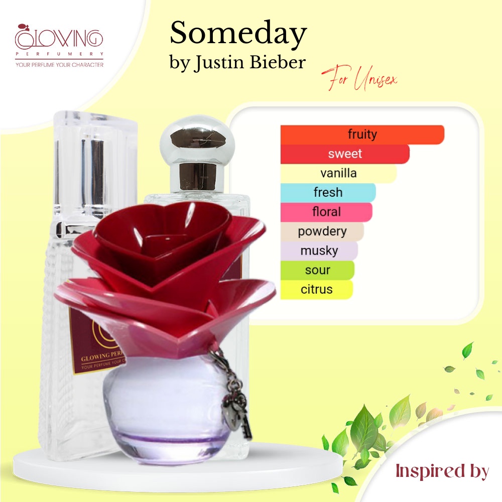 Glowing Perfumery Refill Perfume Inspired by justin Bieber Someday