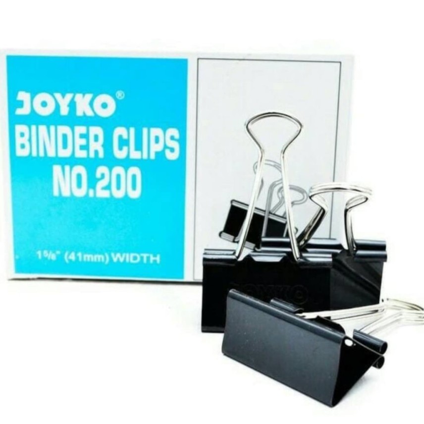 

Binder Clip / Klip Penjepit Kertas JOYKO No. 200