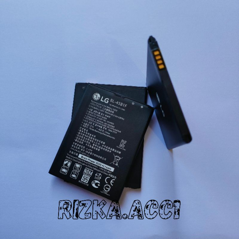 Baterai Batre LG Stylus 2 K520 V10 BL-45B1F BL45B1F Original Battery Batrai Hp