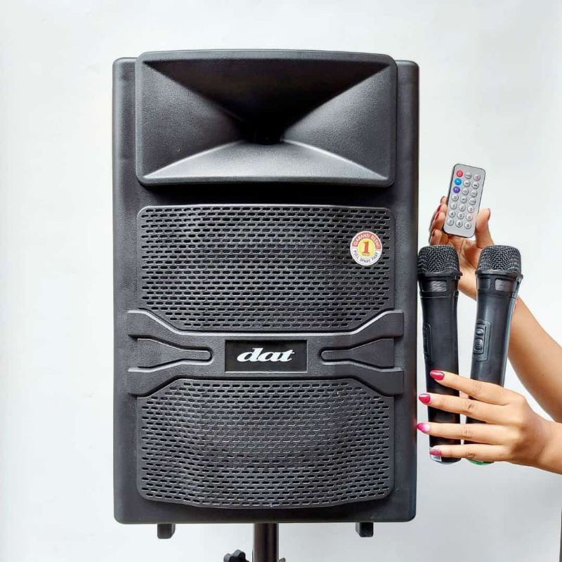 DAT SPEAKER AKTIF PORTABLE WIRELESS