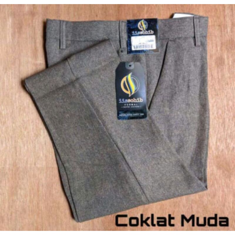 Celana Formal Pria Celana Kerja slimfit Celana Bahan Woll istimewa (33-44)