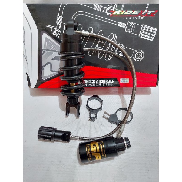 Shock Monoshok Tabung Pisah Ride It GP 104 Vixion New, R 15 new V3 , Xabre  Klik 3 Fungsi