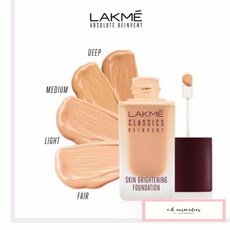 LAKME CLASSIC SKIN BRIGHTENING FOUNDATION (DEEP)
