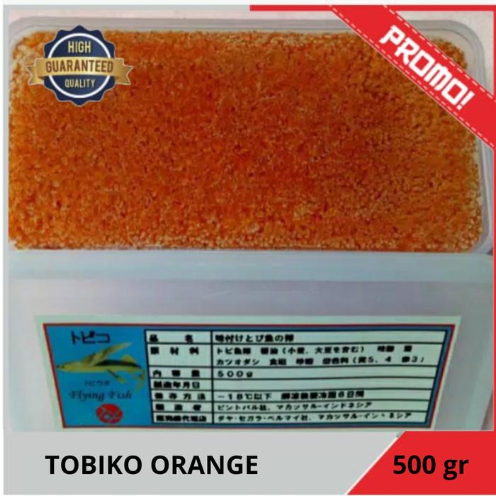 

Fisho | Tobiko Orange (Flying Fish) 500 Gr Ready stock