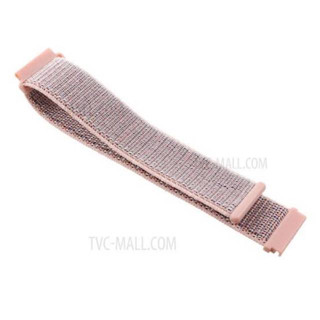Strap Samsung galaxy watch 3 4 5 41mm 42mm Active 1 2 nike sport woven nylon Loop tali jam