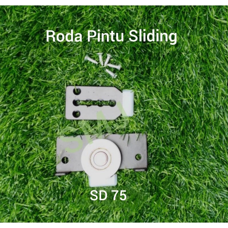 Roda Rel Pintu Sliding SD 75 - Per Pasang Bukan Huben