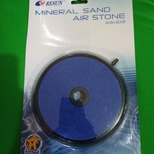 Batu Aerator Gelembung Airstone Mineral Sand Resun AS401 AS 401 13 Cm