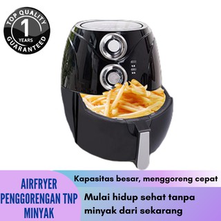 Masak Tanpa Minyak Air Fryer Penggorengan Elektrik Alat Menggoreng