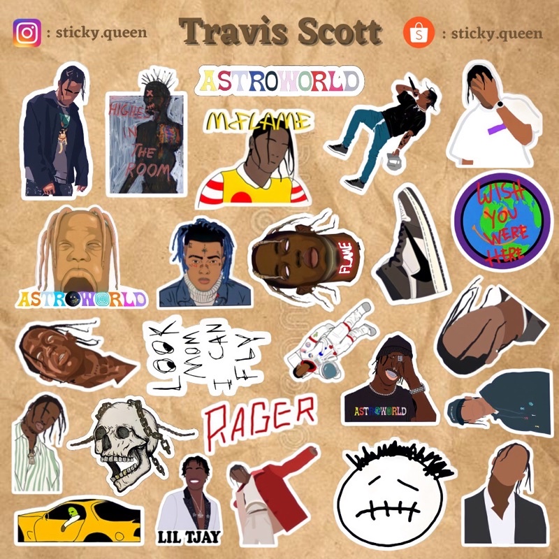 

STICKER TUMBLR TRAVIS SCOTT