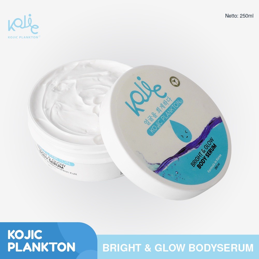 Kojic Plankton Bright &amp; Glow Body Serum Terbaru