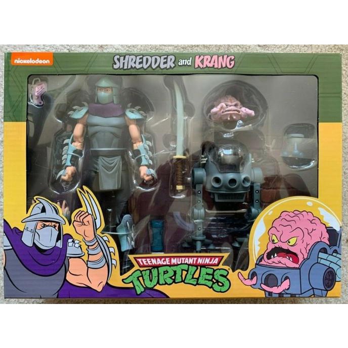 NECA TMNT - Shredder & Krang stock ada