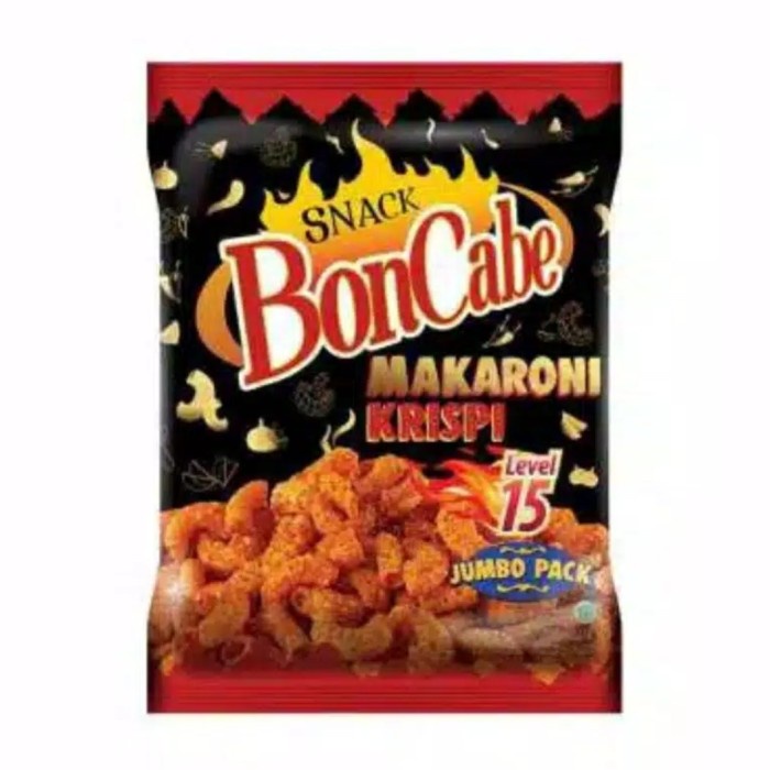 

MURAH Boncabe Bon Cabe Snack Makaroni Krispi Level 15 150gram 150 gram