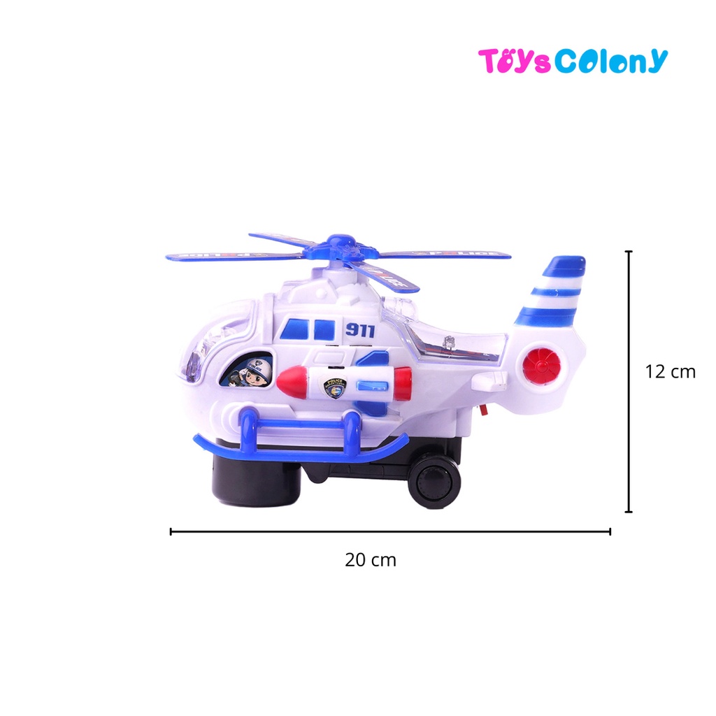 Mainan Anak/Helikopter Polisi/Helicopter/777-27