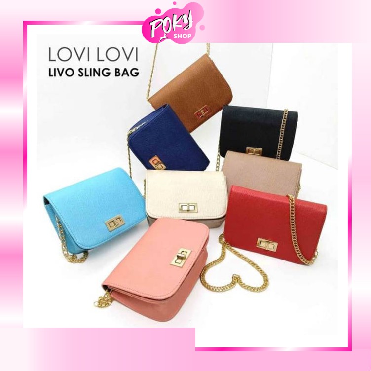 [LOKAL] POKY - TAS LOVI LOVI BISA COD -TAS Sling Bag Slempang wanita selempang