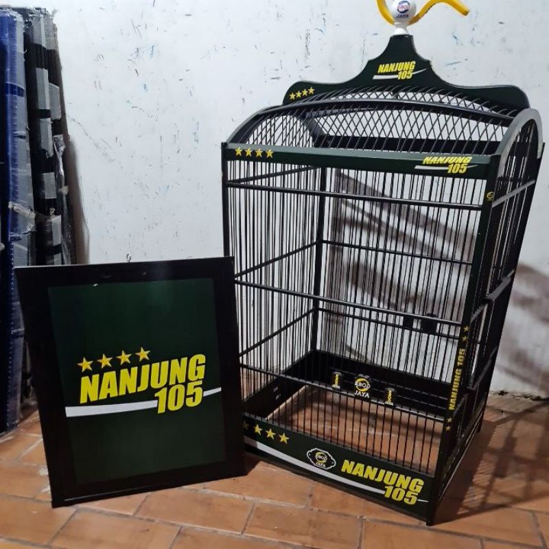 Sangkar Ebod Jaya Decal Nanjung 105 Sangkar Kotak Kandang Kotak
