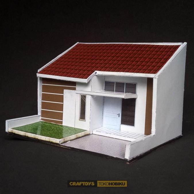 DIORAMA DIECAST - MINIATUR RUMAH MODERN MINIMALIS Termurah