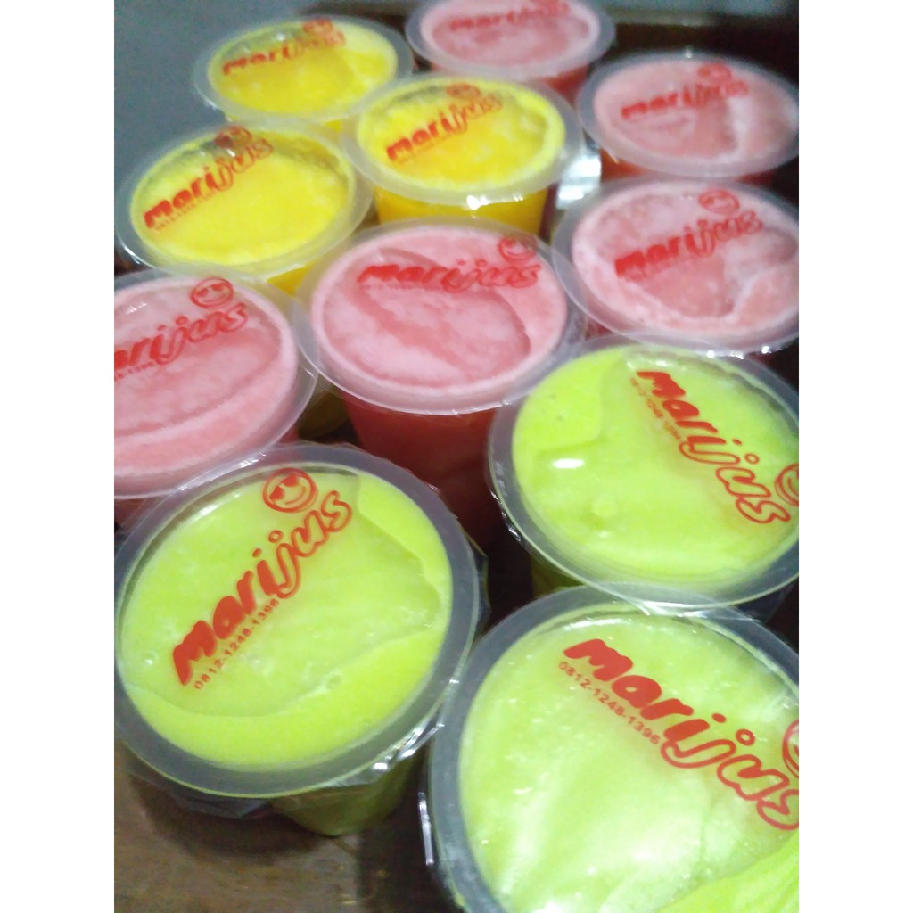 

Marijus jus buah asli dalam gelas 220 ml