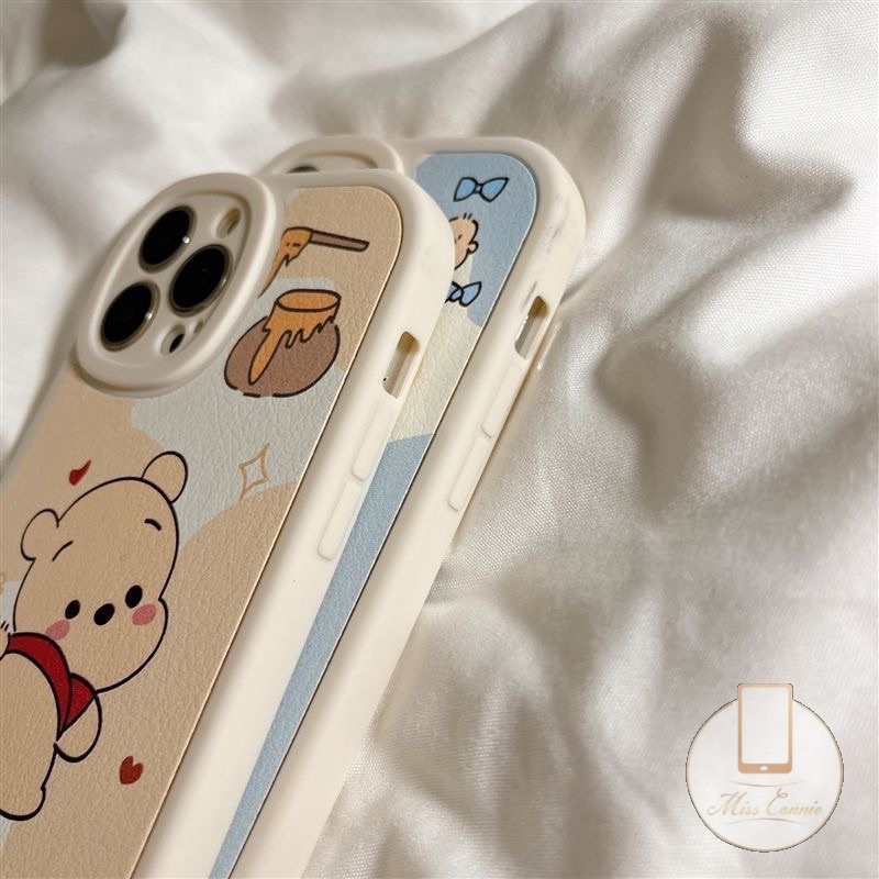 Redmi A1 9T 12C 10A 10C 9A 9C NFC 10 9 Redmi Note 11 Note 10 11s 10s 11Pro 9Pro Note 10 Pro 8 9 9s PO CO F4 K40s Couple Case Kartun Lucu Pacha Dog Winnie The Pooh Soft Sarung TPU