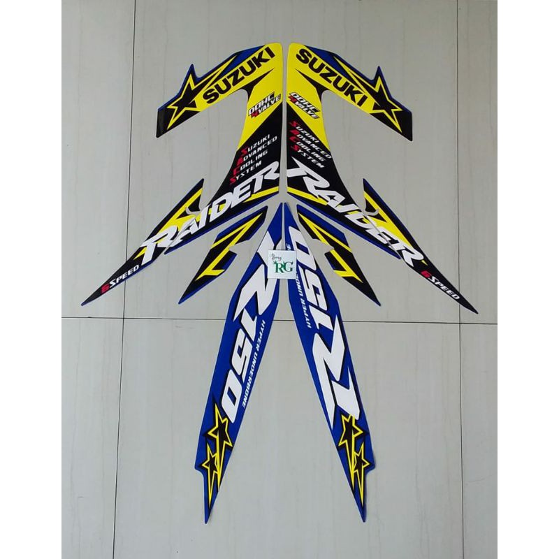 STRIPING STIKER SATRIA FU 150 RAIDER