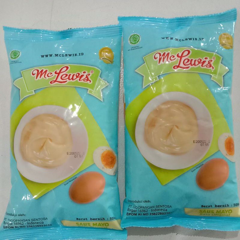 

mayonais Mc Lewis Saus Mayo Original Mayonaise 500 Mayones mc lewis