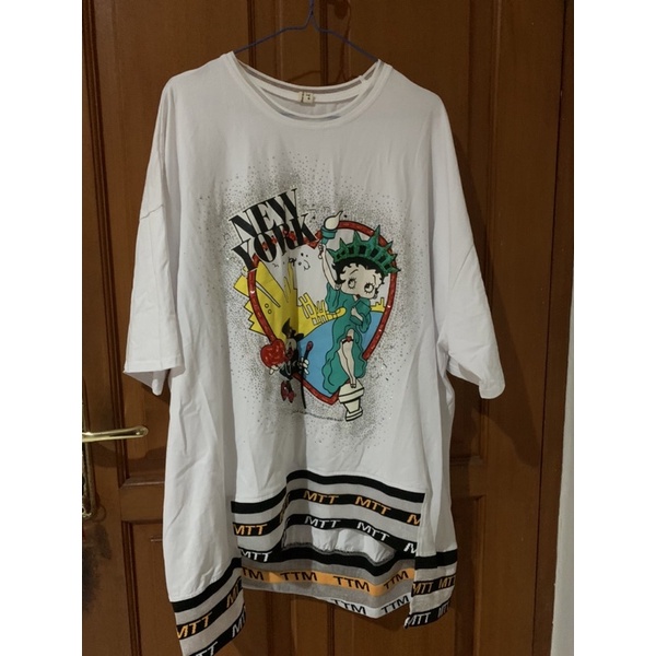 atasan dress tunik betty boop blink blessfulcollection