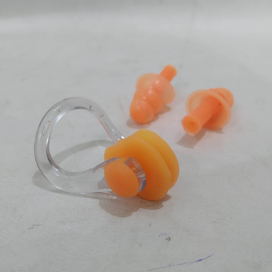 nose clip ear plug klip penutup hidung penyumbat sumbat telinga renang