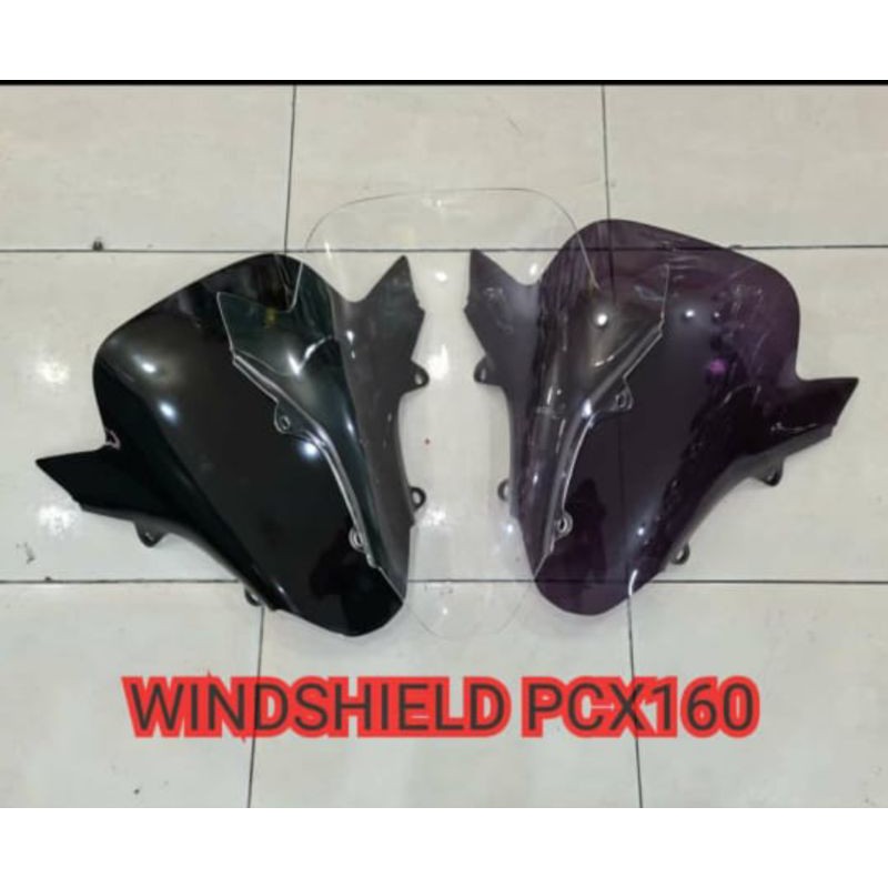 windshield pcx new 160 polos visor kaca depan PCX 160