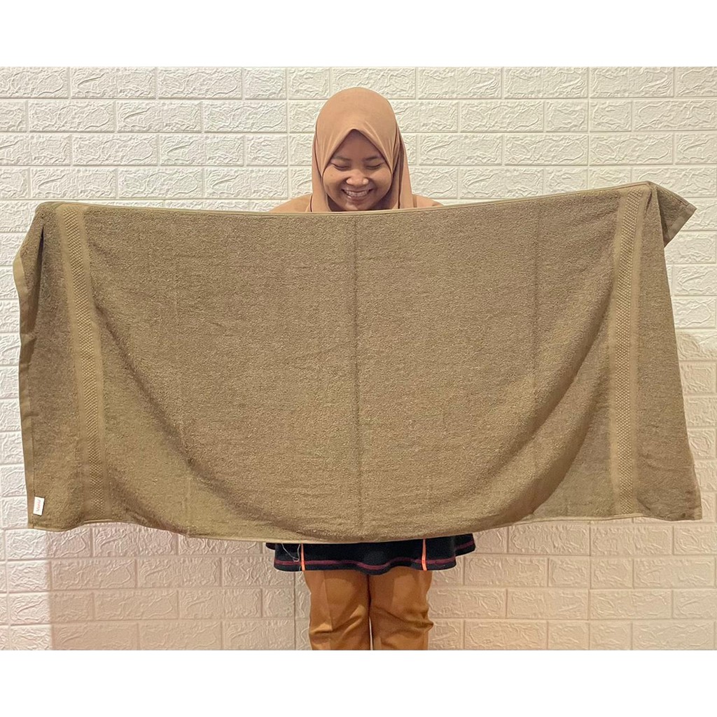 RC MUTIA HANDUK MANDI HOTEL WARNA JUMBO UKURAN 70x140