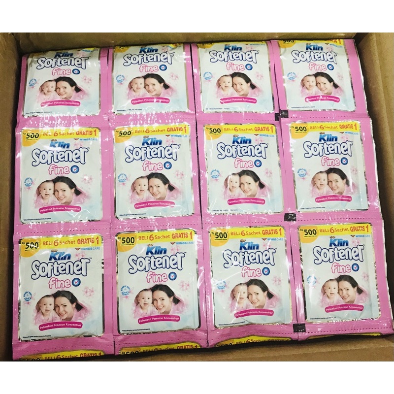 Soklin softener Fine Sachet