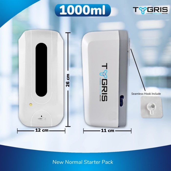 Tygris Hand Sanitizer Touchless Automatic Dispenser (1000ml)