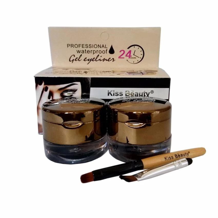 KISS BEAUTY 2IN1 24 HOURS - EYEBROW POWDER + MAGIC EYELINER GEL