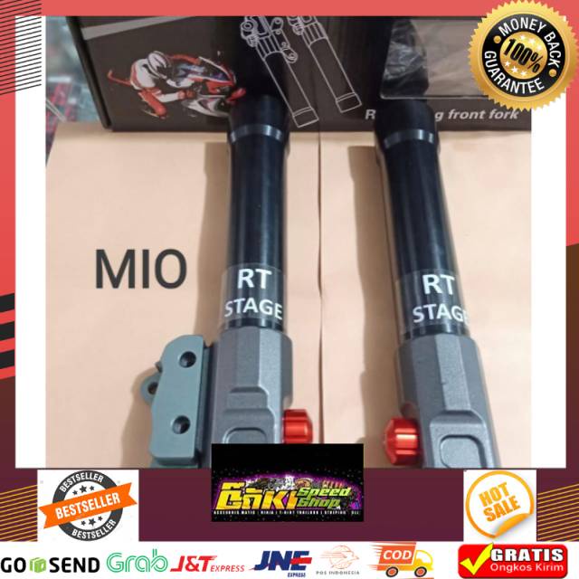 New TermurahTabung shock RT Stage + breket kaliper 2 piston MIO