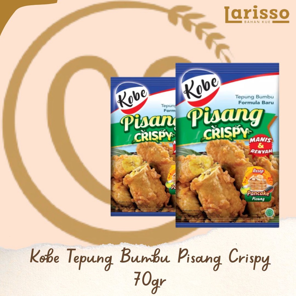 

KOBE TEPUNG BUMBU PISANG CRISPY 70GR
