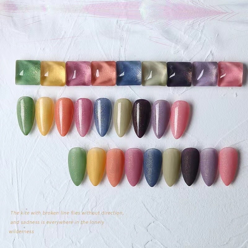 GuiBofe Kutek Korea Nail Polish Non Peel Off Kutek Wanita Cat Kuku Kekinian