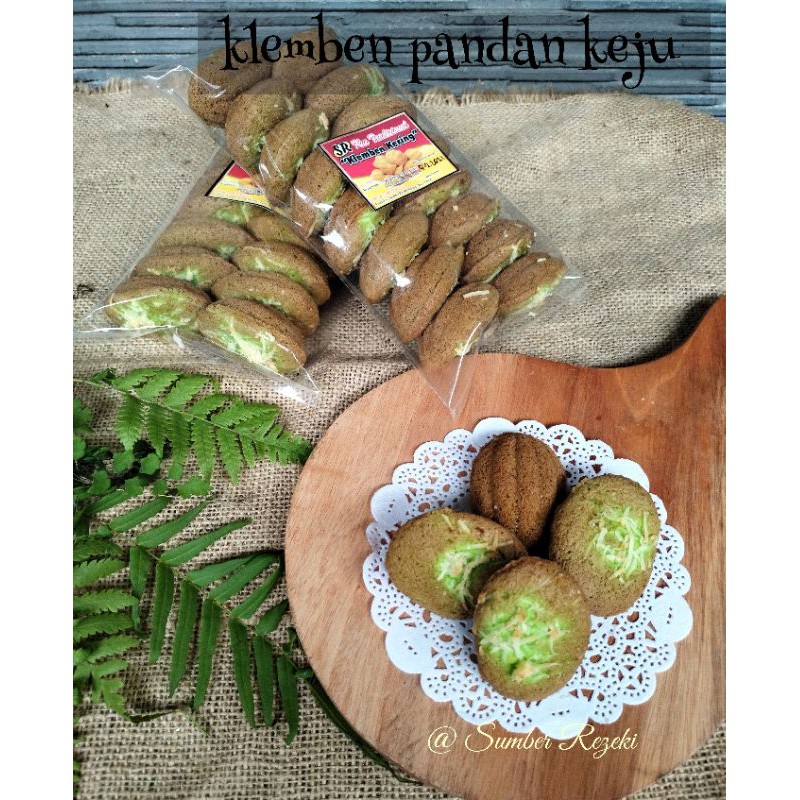 

SUMBER REZEKI - KLEMBEN KERING RASA PANDAN - KLEMBEN PANDAN TOPPING KEJU - KLEMBEN JADUL DENGAN RASA KEKINIAN