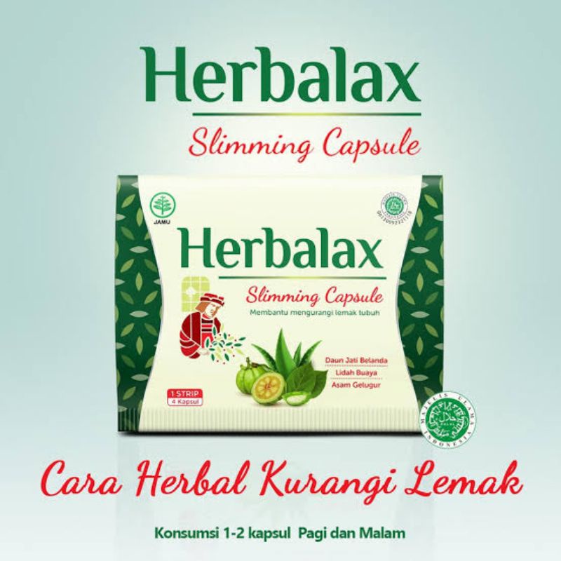 HERBALAX OBAT PELANGSING 4 KAPSUL