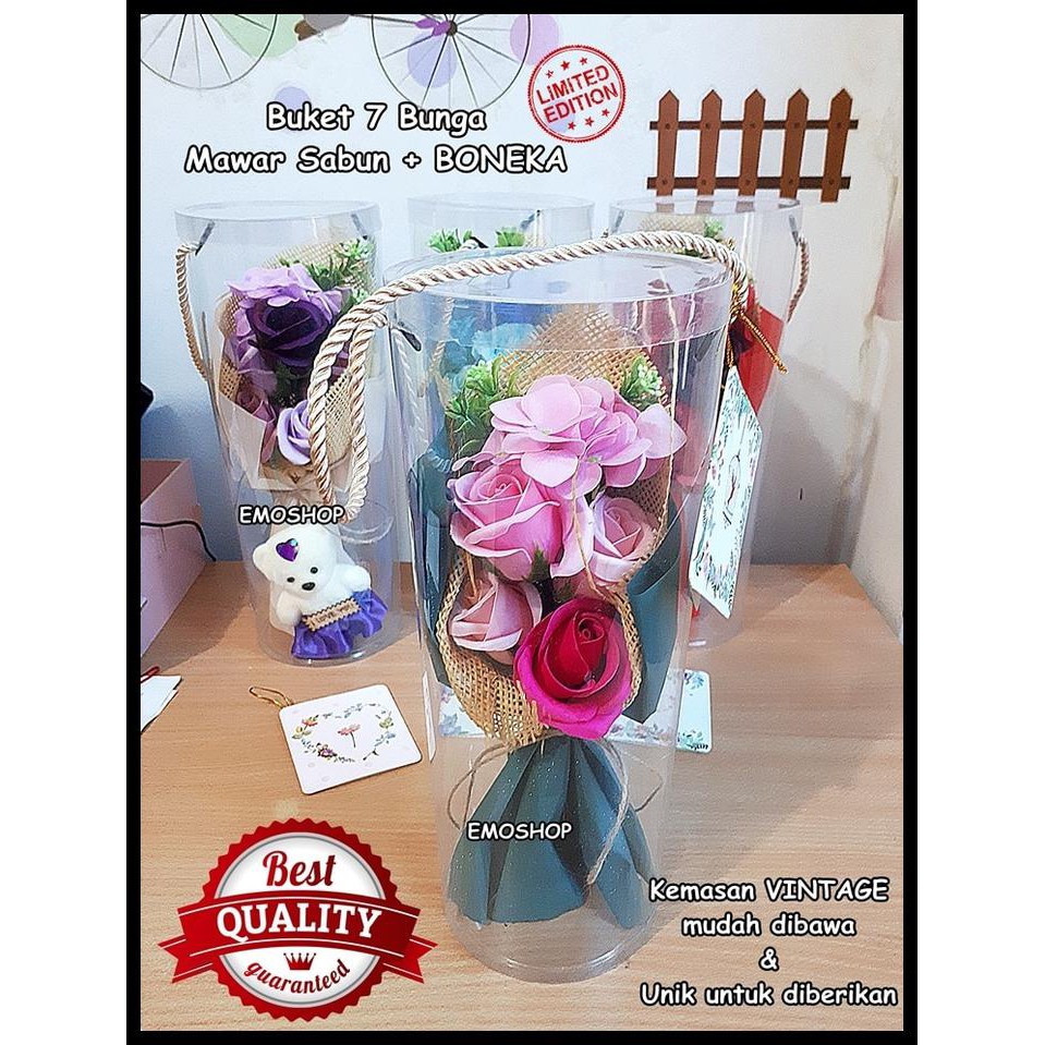Promo Jual Buket Bunga Bunga Mawar Anniversary Kado Souvenir Bunga
