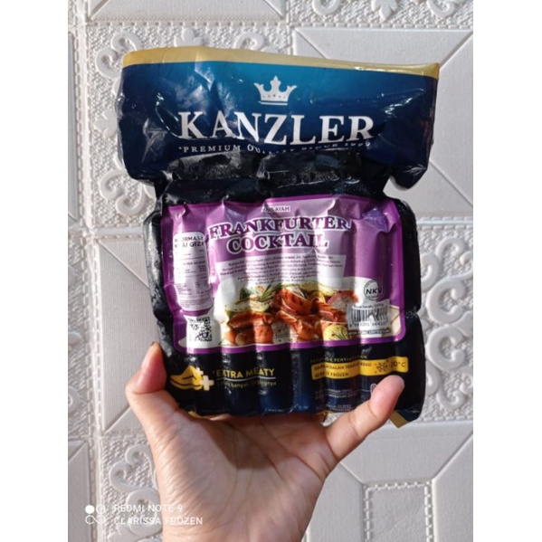 

kanzler Frankfurter cocktail 500 gram
