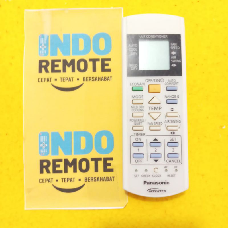 REMOTE AC PANASONIC INVERTER ORIGINAL