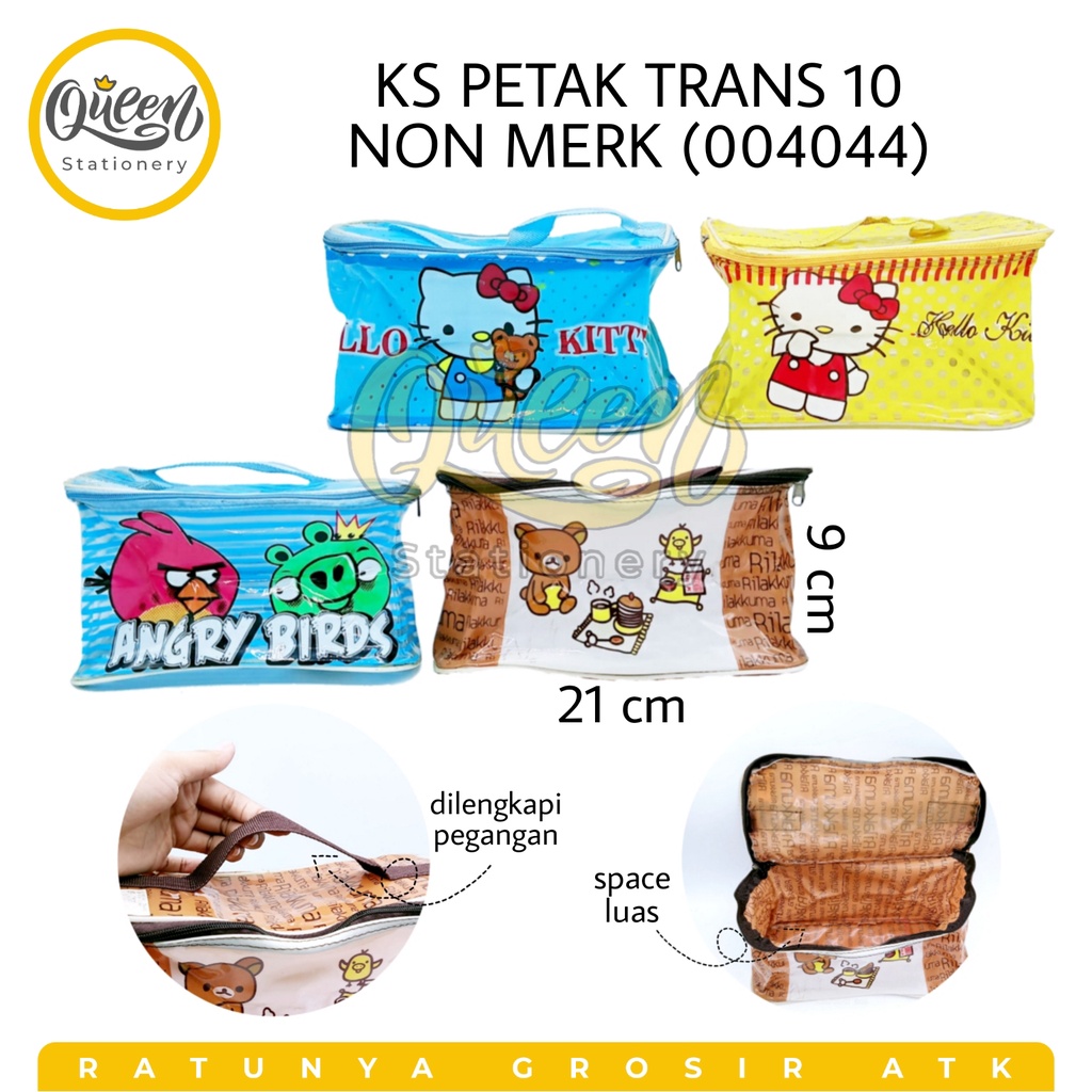 

1 PCS KS PETAK TRANS 10 NON MERK (004044) / TAS BEKAL / TAS KECIL / TAS MINI