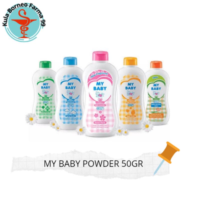 Bedak MY BABY POWDER 50 gr