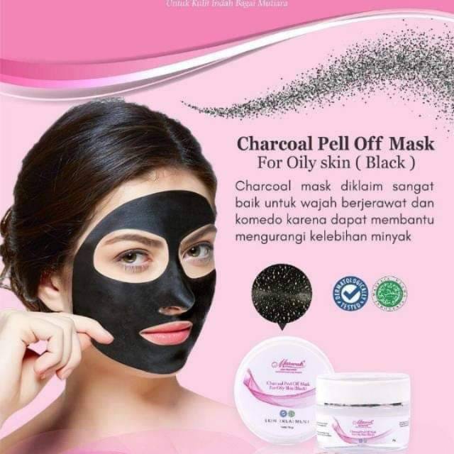 Charcoal peel off mask