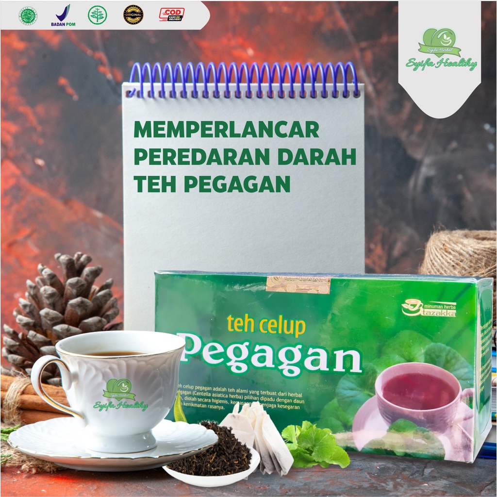 

Obat Memperlancar perederan darah lancar dan Obat pusing tazakka isi 20 Kantung teh Celup HALAL dan BPOM
