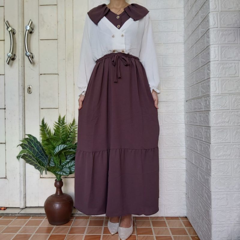 Maxi Dress / Gamis Wanita Kekinian