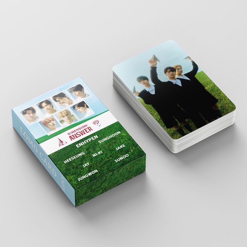 [kstuffind] ENHYPEN DIMENSION ANSWER ENHA ENGENE PHOTOCARD LOMO CARD PHOTO KARTU FOTO PC MURAH 54PCS PCS 54