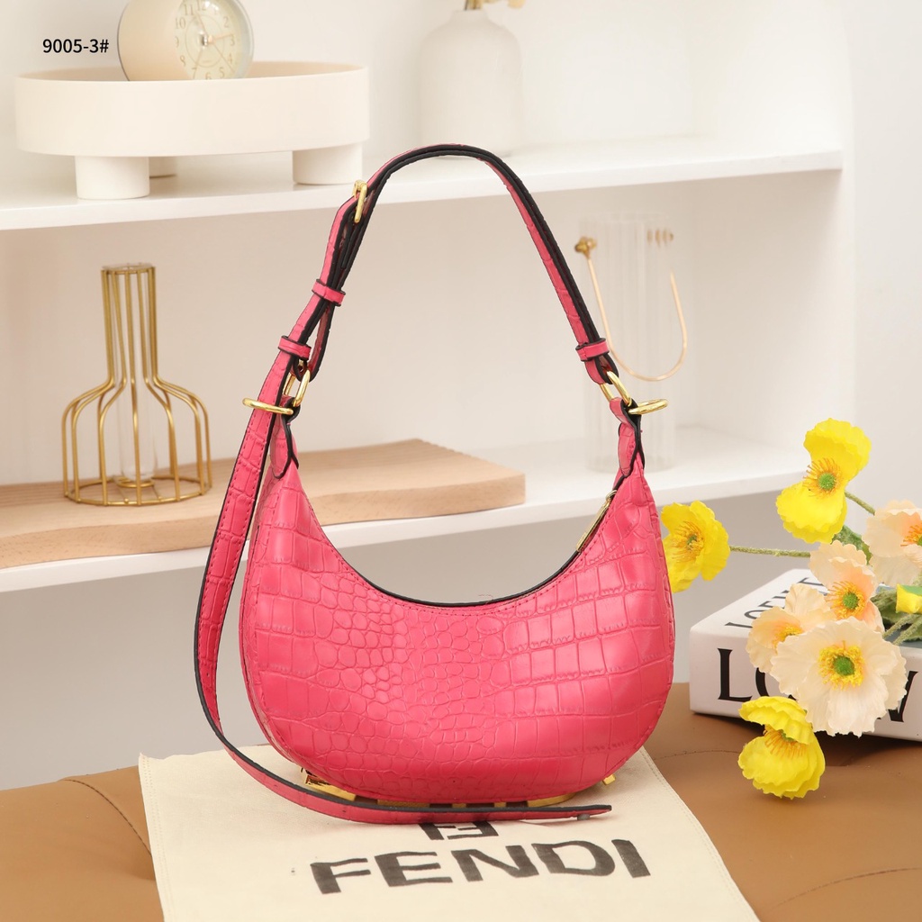 F graphy Small Crocodile Leather Bag #9005-3