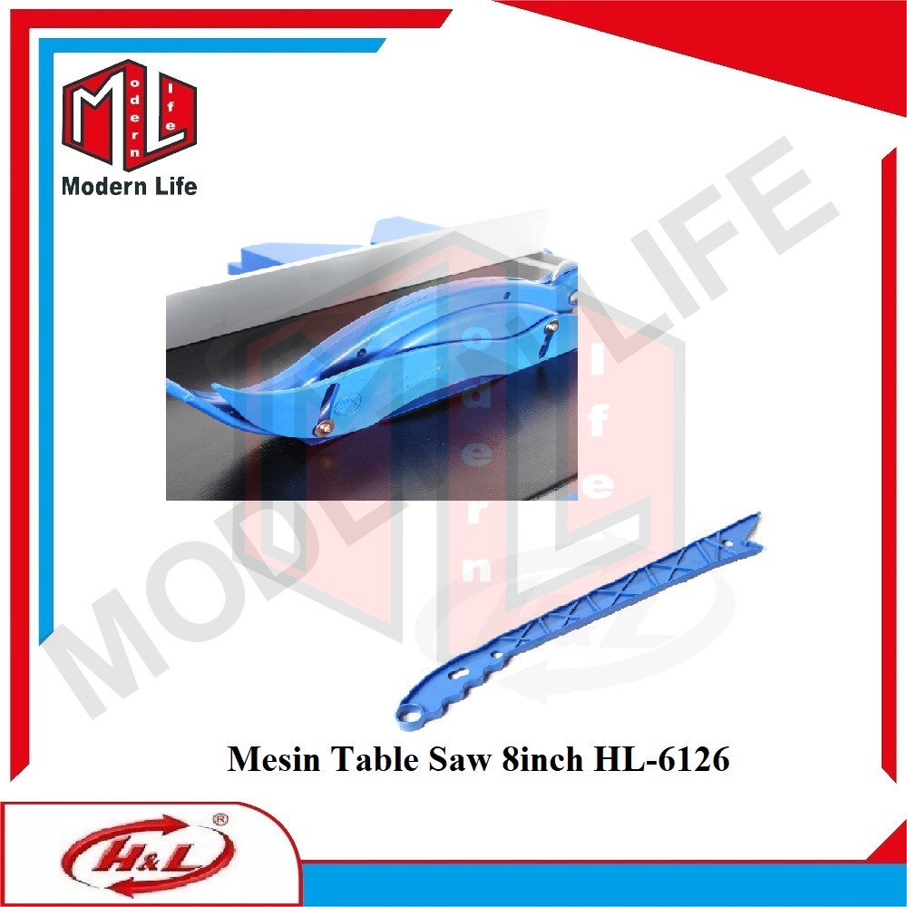 HL Mesin Gergaji Kayu Meja 8 Inch HL-6126 / Table Saw 8&quot; HL 6126